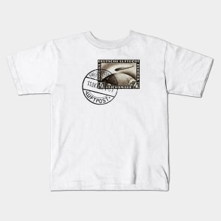 1928 Zeppelin Airmail Kids T-Shirt